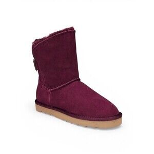 Style & Co Teenyy Women’s Cold Weather Booties Burgundy Size 6M $80 MSRP NIB